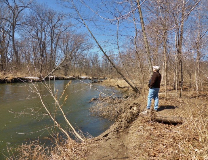 Clinton River -- no more ice!!