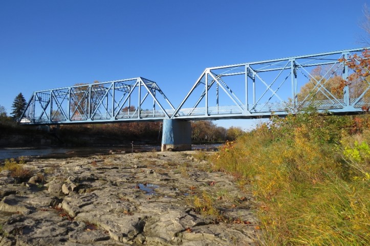 Below the Tindall Bridge, on the Sandusky River