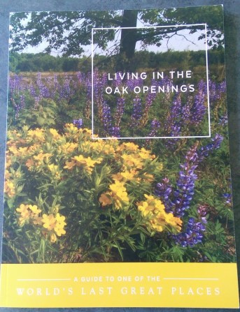 Living in the Oak Openings book cover (785x1024)