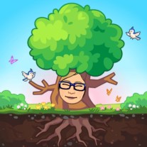 Spring tree birds avatar - blog